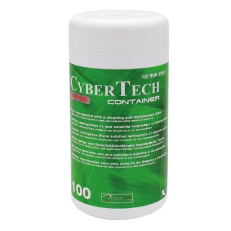 TOALLITAS  DESINFECTANTES BOTE 100 U CYBERTECH