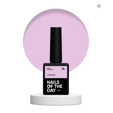 NAILSOFTHEDAY Cover base 14  10 ml new formula