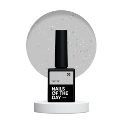 NAILSOFTHEDAY Party top 03, 10 ml