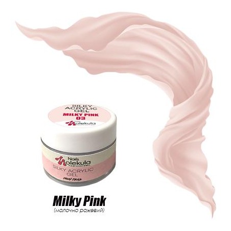 MOLEKULA   ACRYLIC GEL   MILKY PINK  03  30 ML