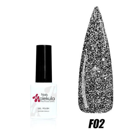 ESMALTE MOLEKULA FLASH EFFECT  F02 6 ML