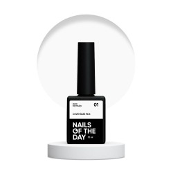 NAILSOFTHEDAY Cover base milk 01  10 ml new formul