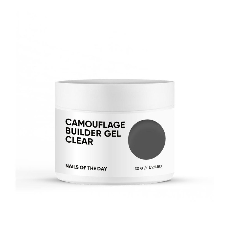 NAILSOFTHEDAY Camouflage builder gel clear  30 g